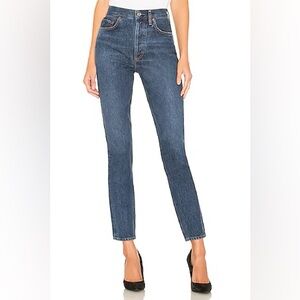 AGOLDE Remy High Rise Straight Jeans Wink Wash